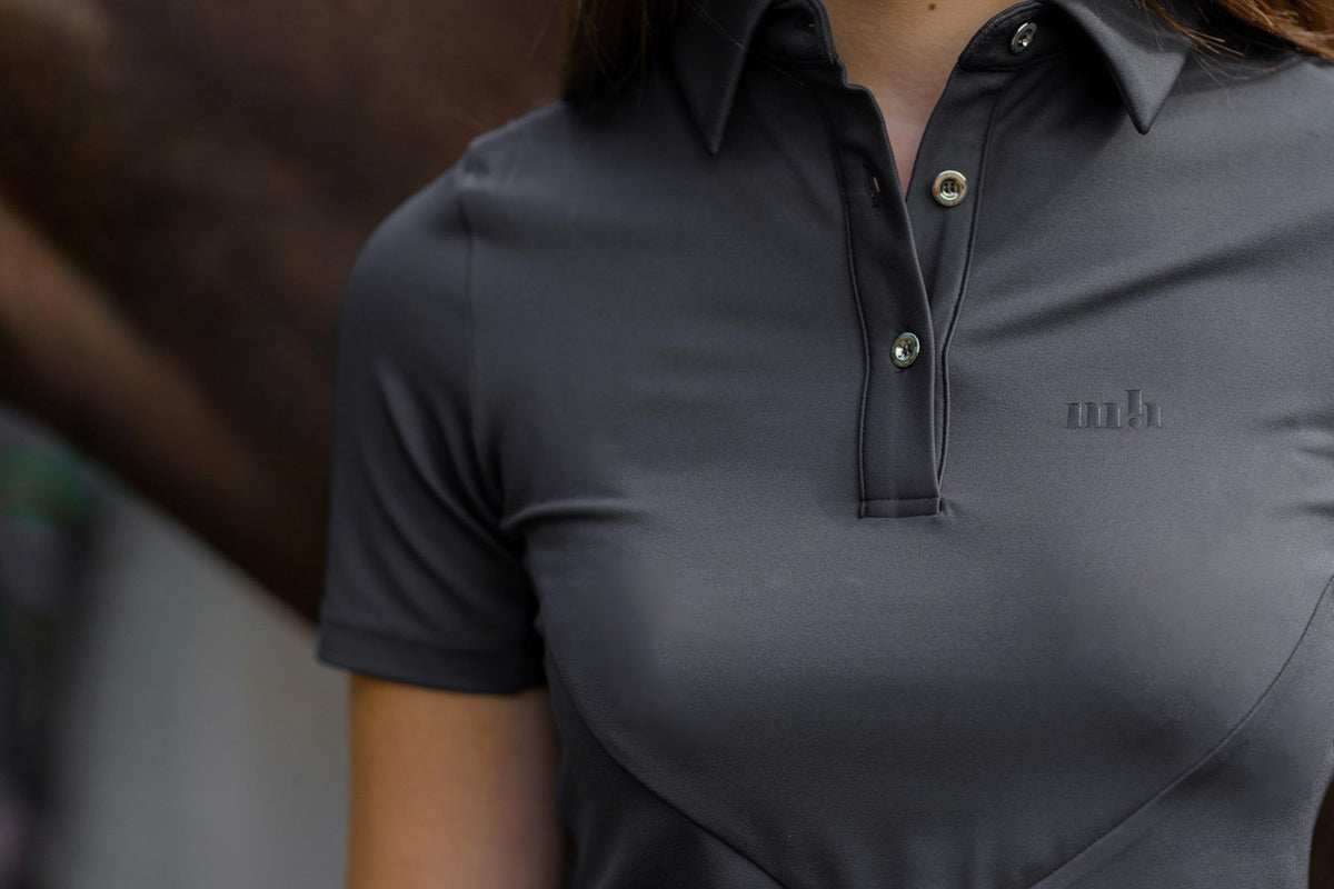 Technical Polo Shadow Black/Silver