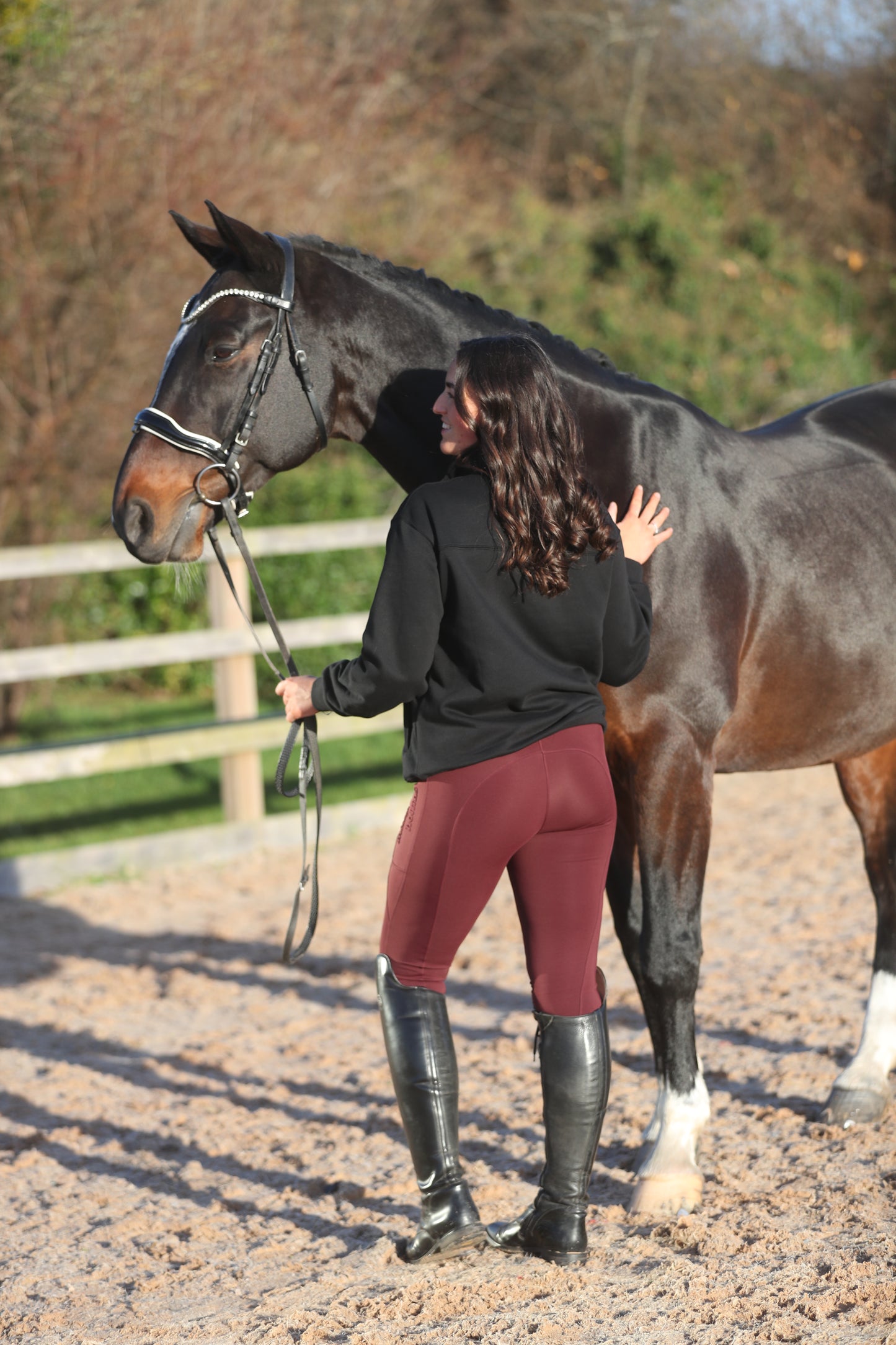 Cosy Quarter Zip Jumper Shadow Black