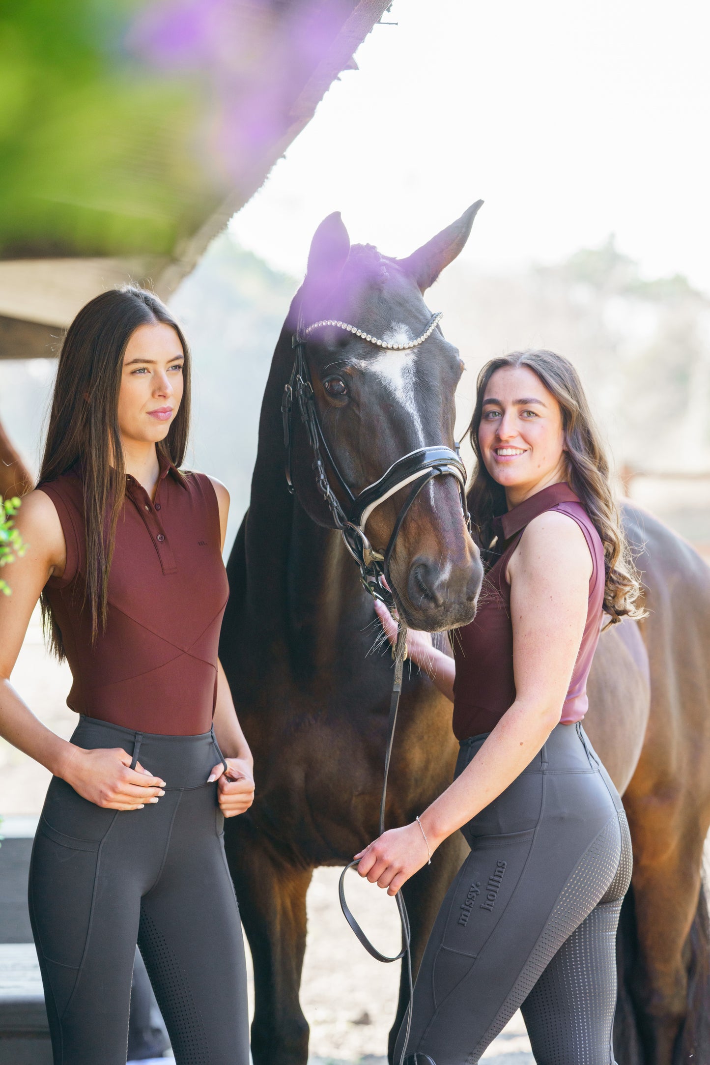 Sleeveless Top Damson
