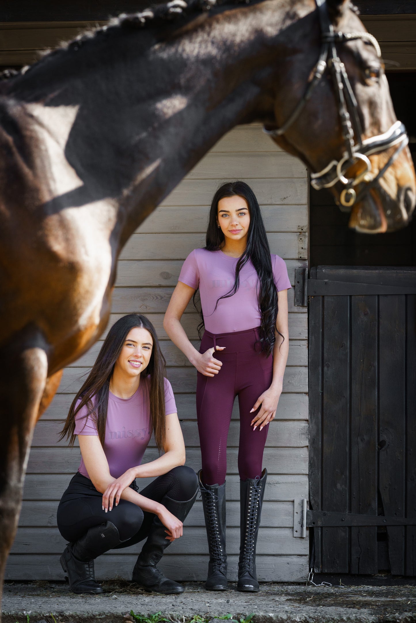 Tech Top Mauve Heather