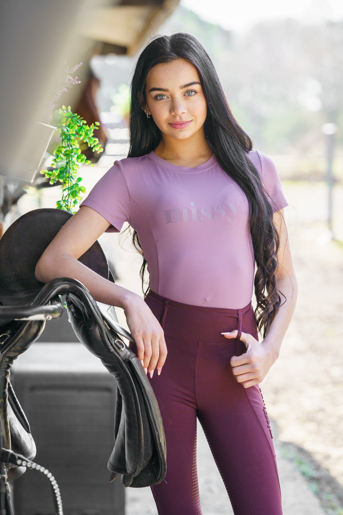 Tech Top Mauve Heather