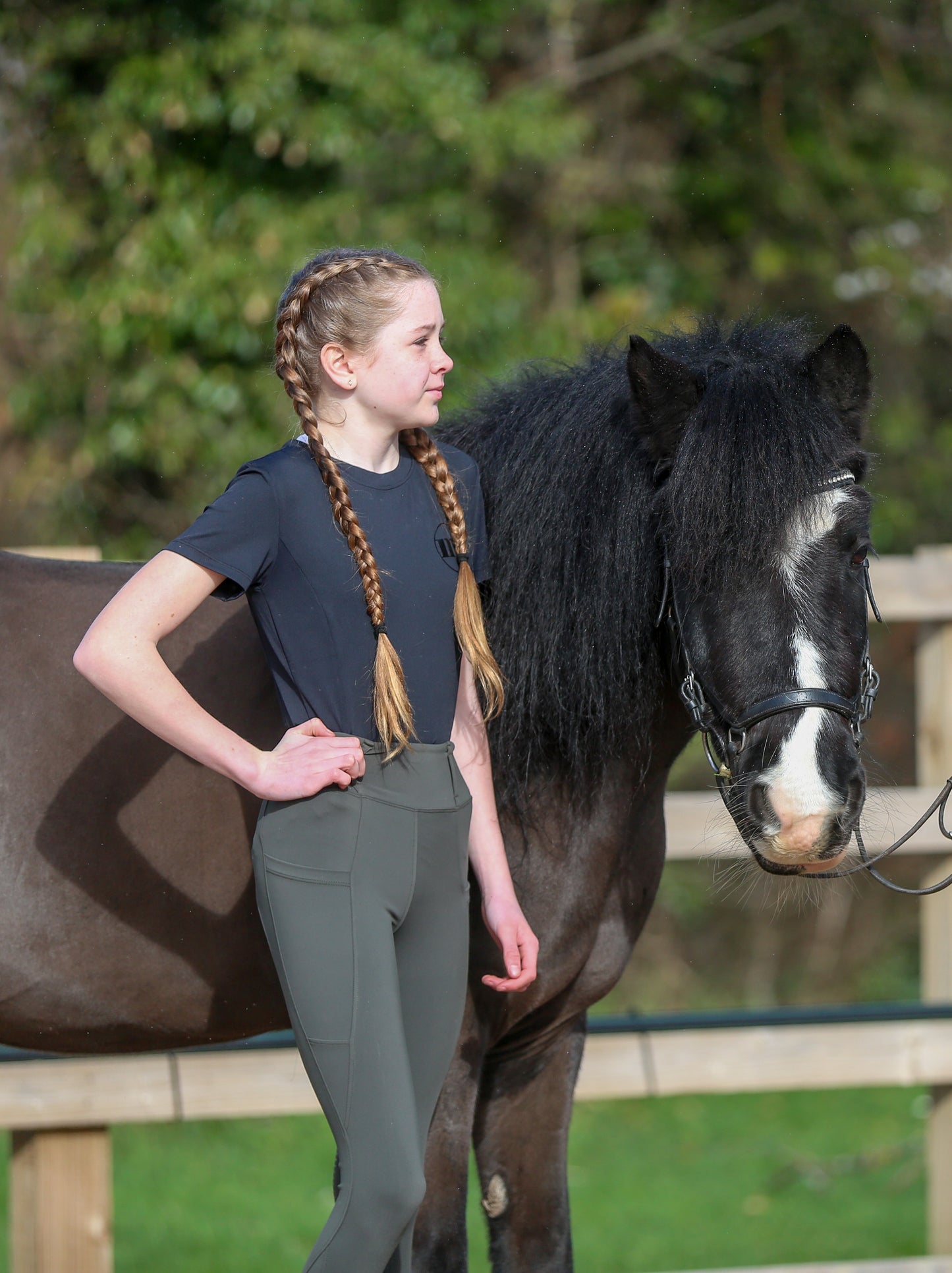 Tech Top Shadow Black