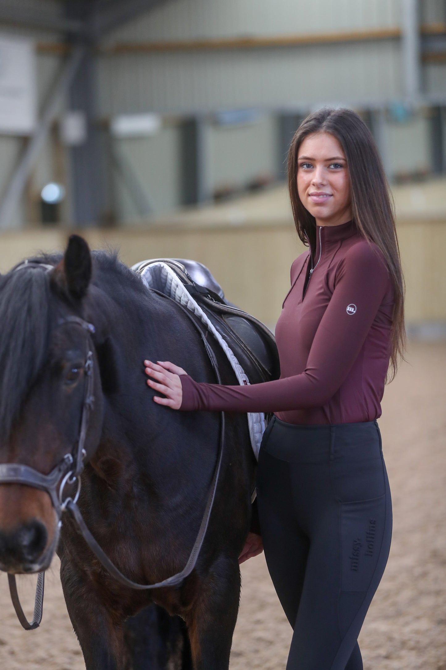 Ventilated Baselayer Damson