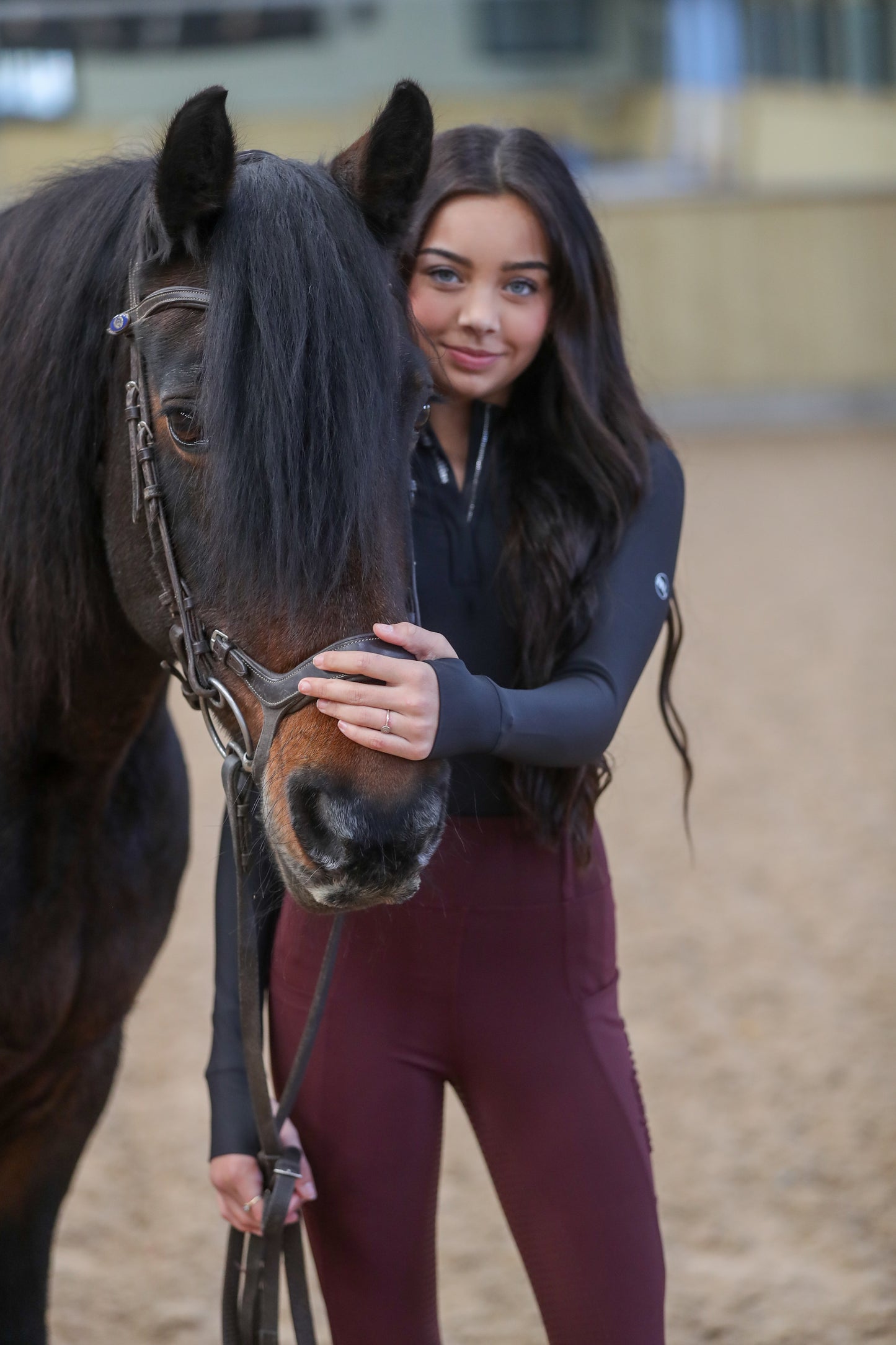 Ventilated Baselayer Shadow Black