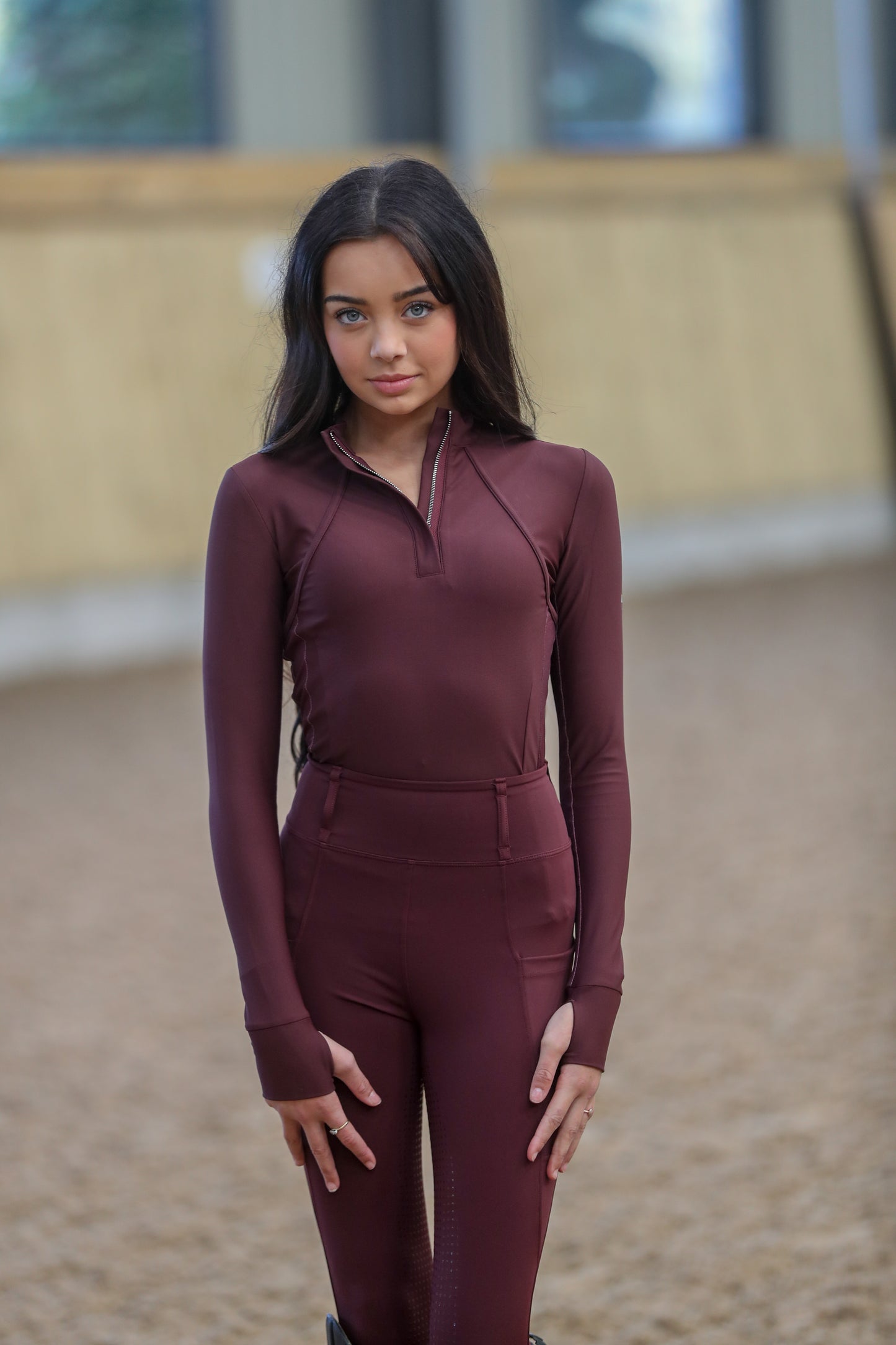 Ventilated Baselayer Damson