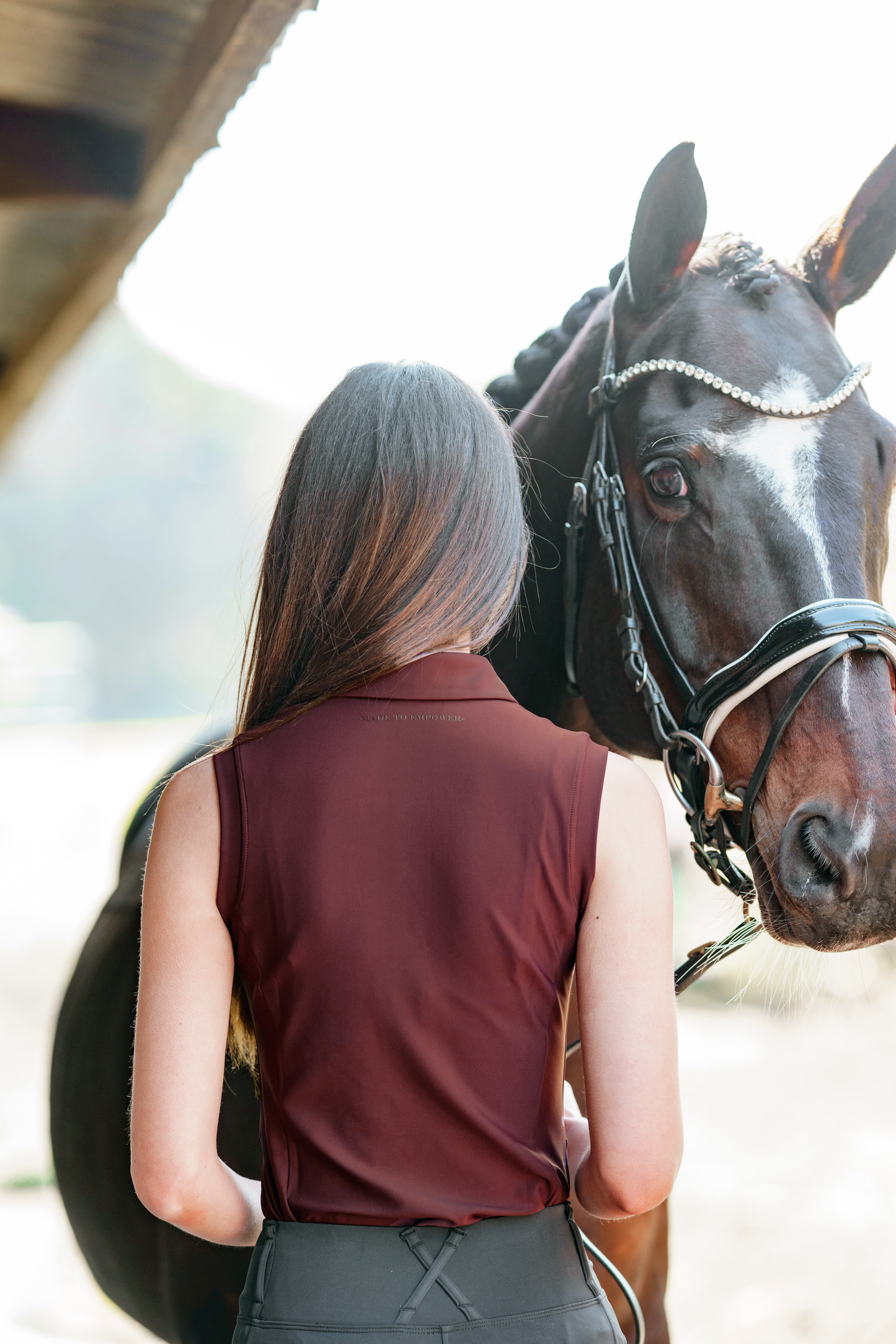 Sleeveless Top Damson