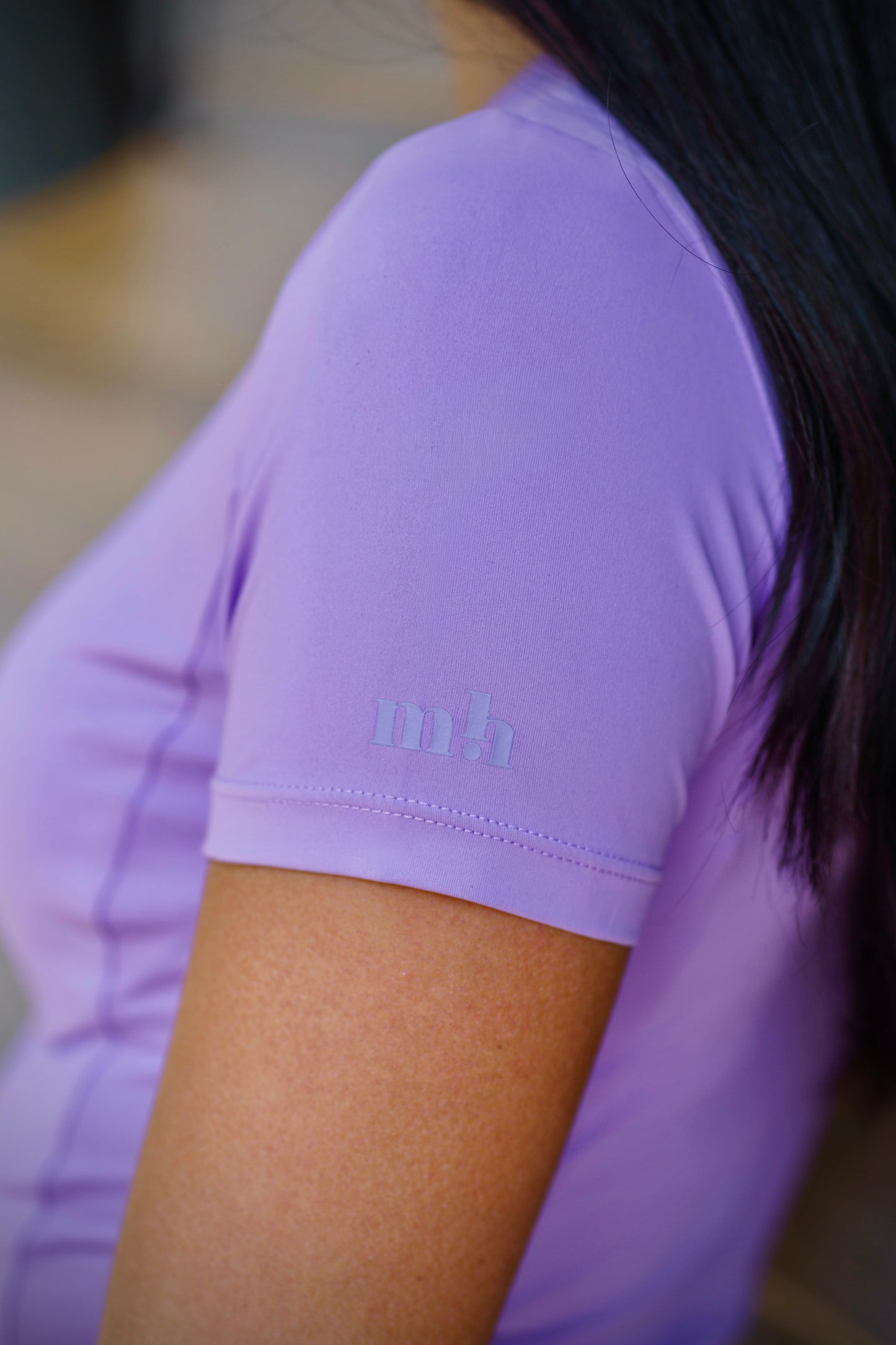 Young Rider Tech Top Lavender