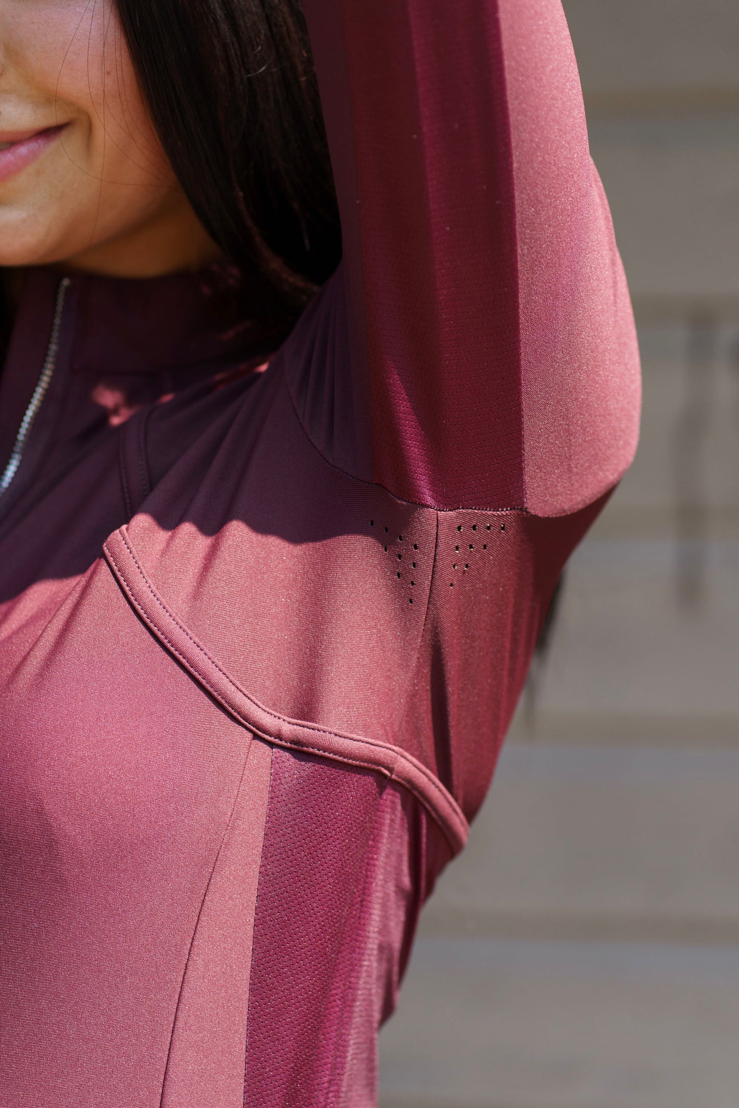 Ventilated Baselayer Damson