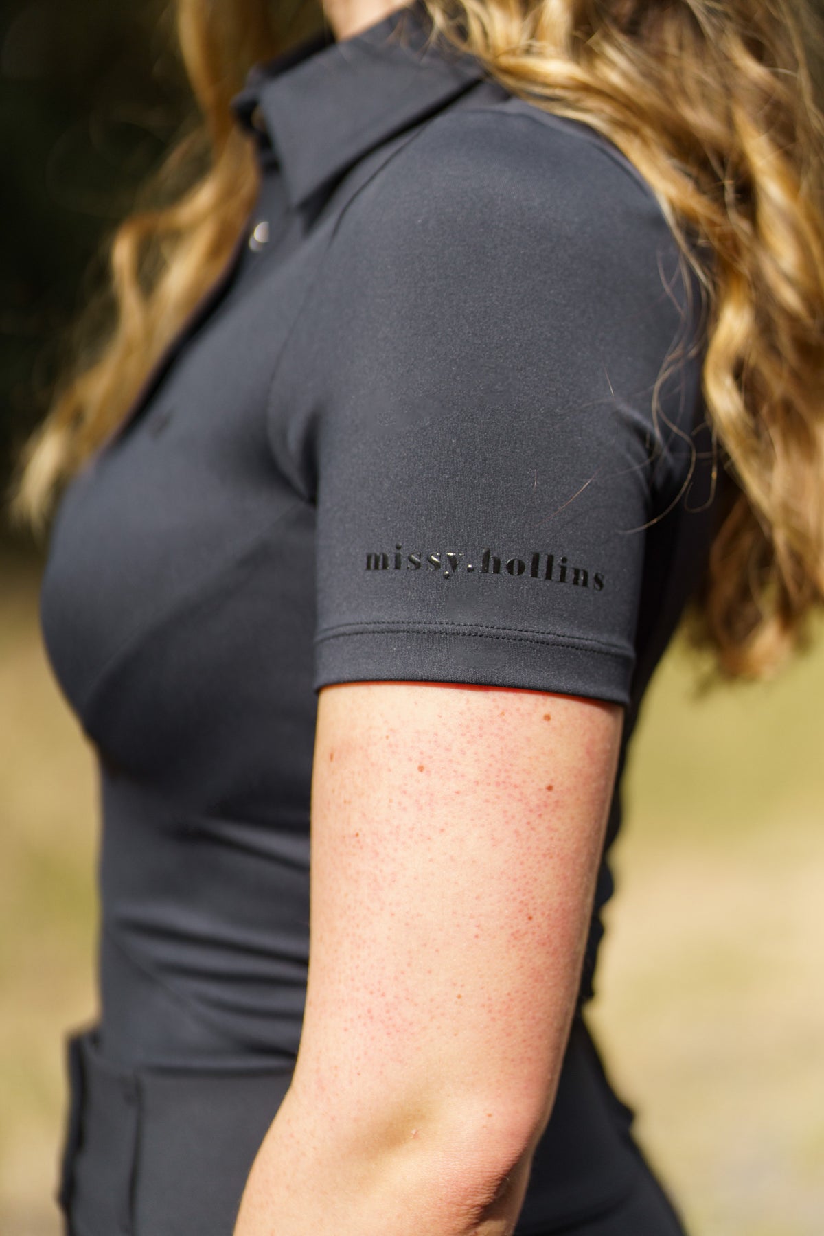 Technical Polo Shadow Black/Silver