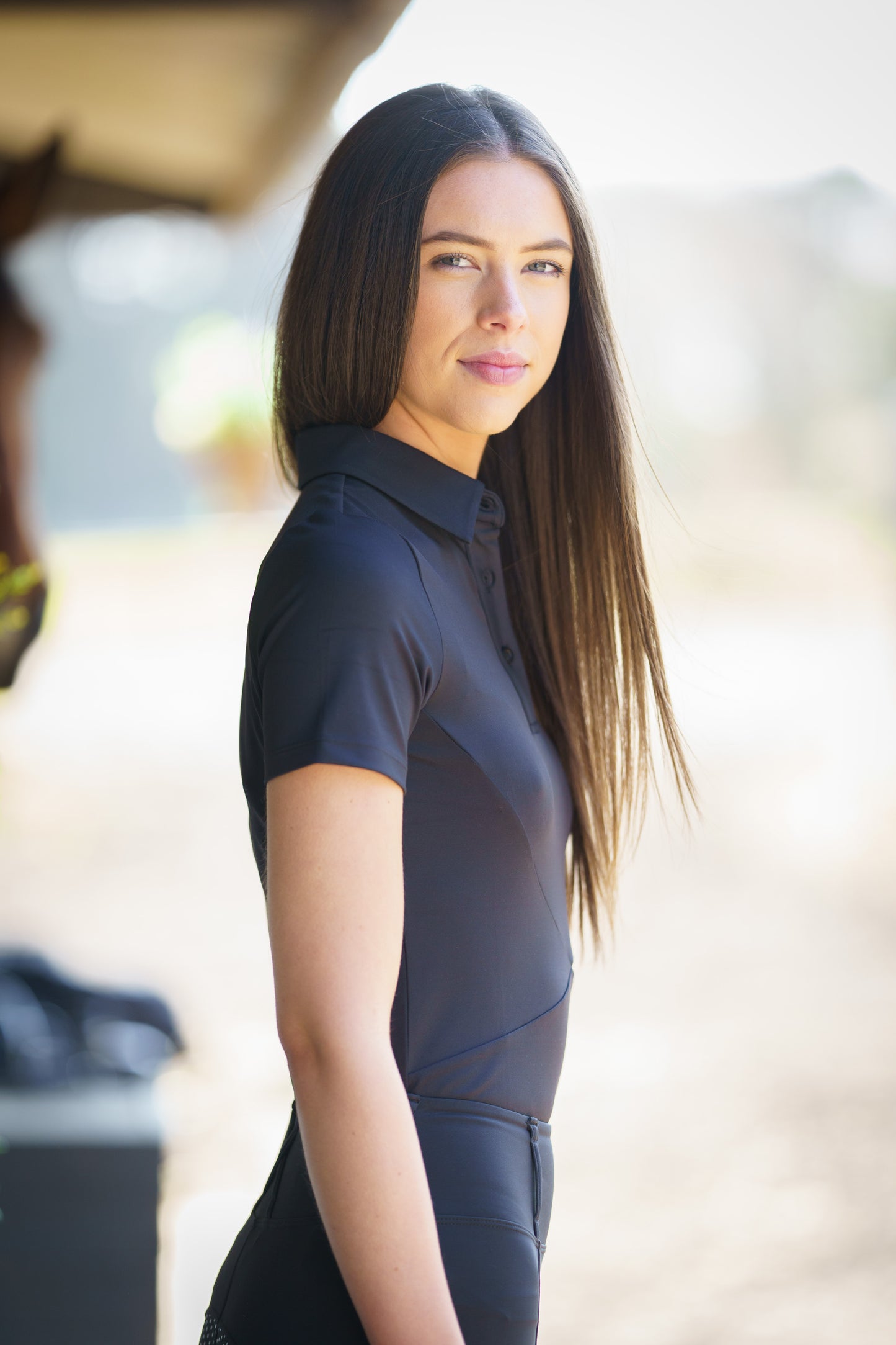 NEW Technical Polo Shadow Black