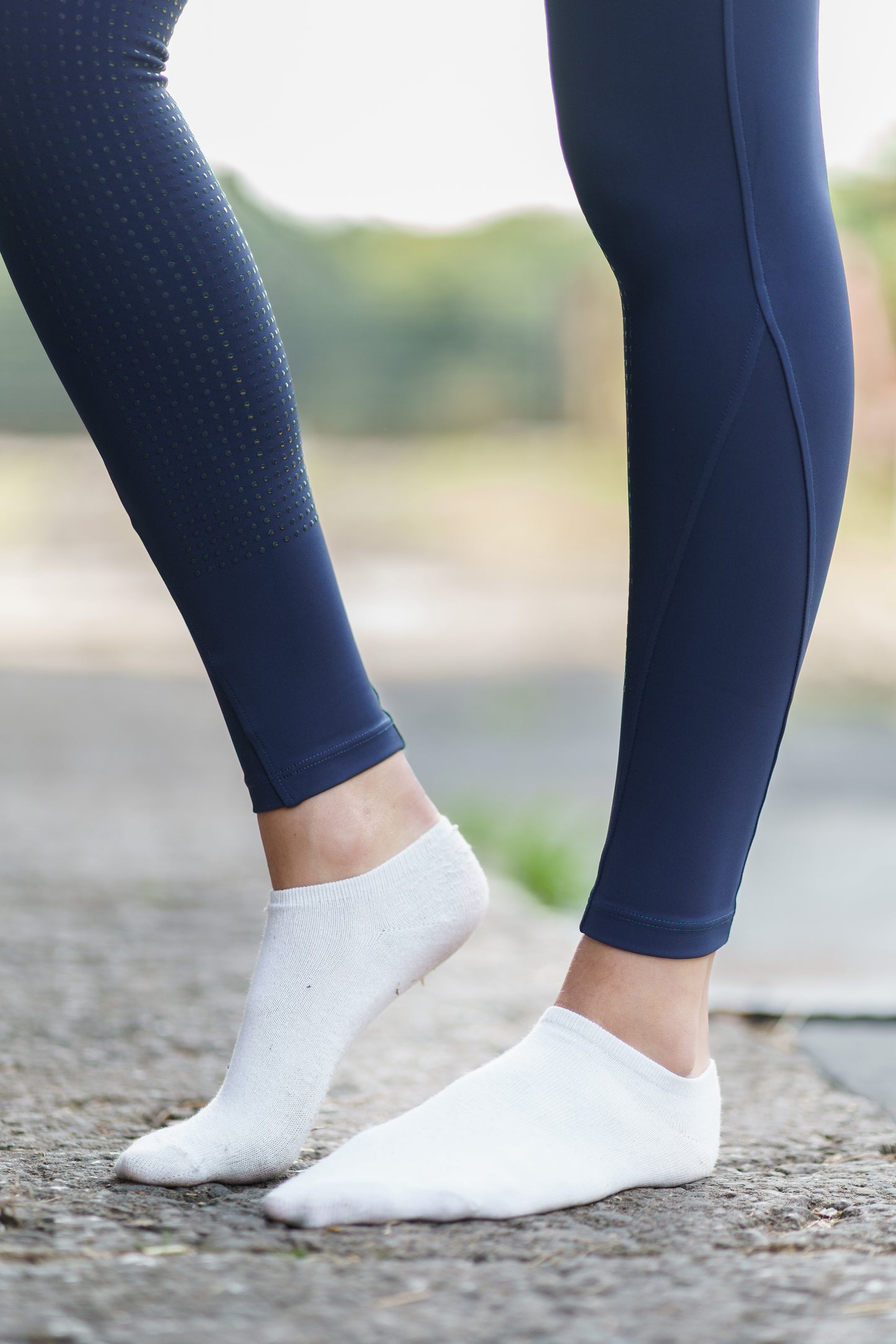 Full Seat Grip Leggings Midnight Blue