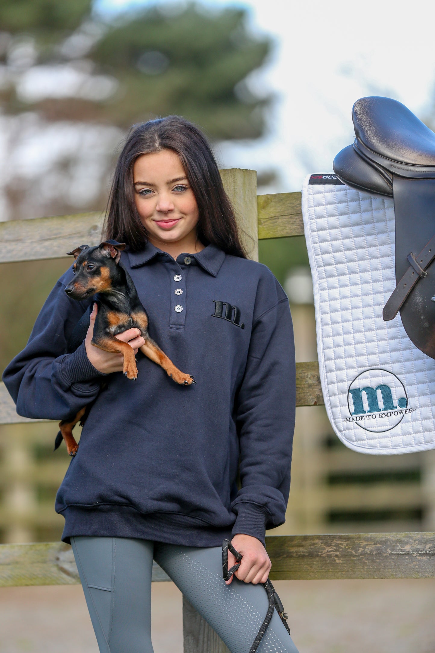 Cosy Collared Jumper Graphite Navy