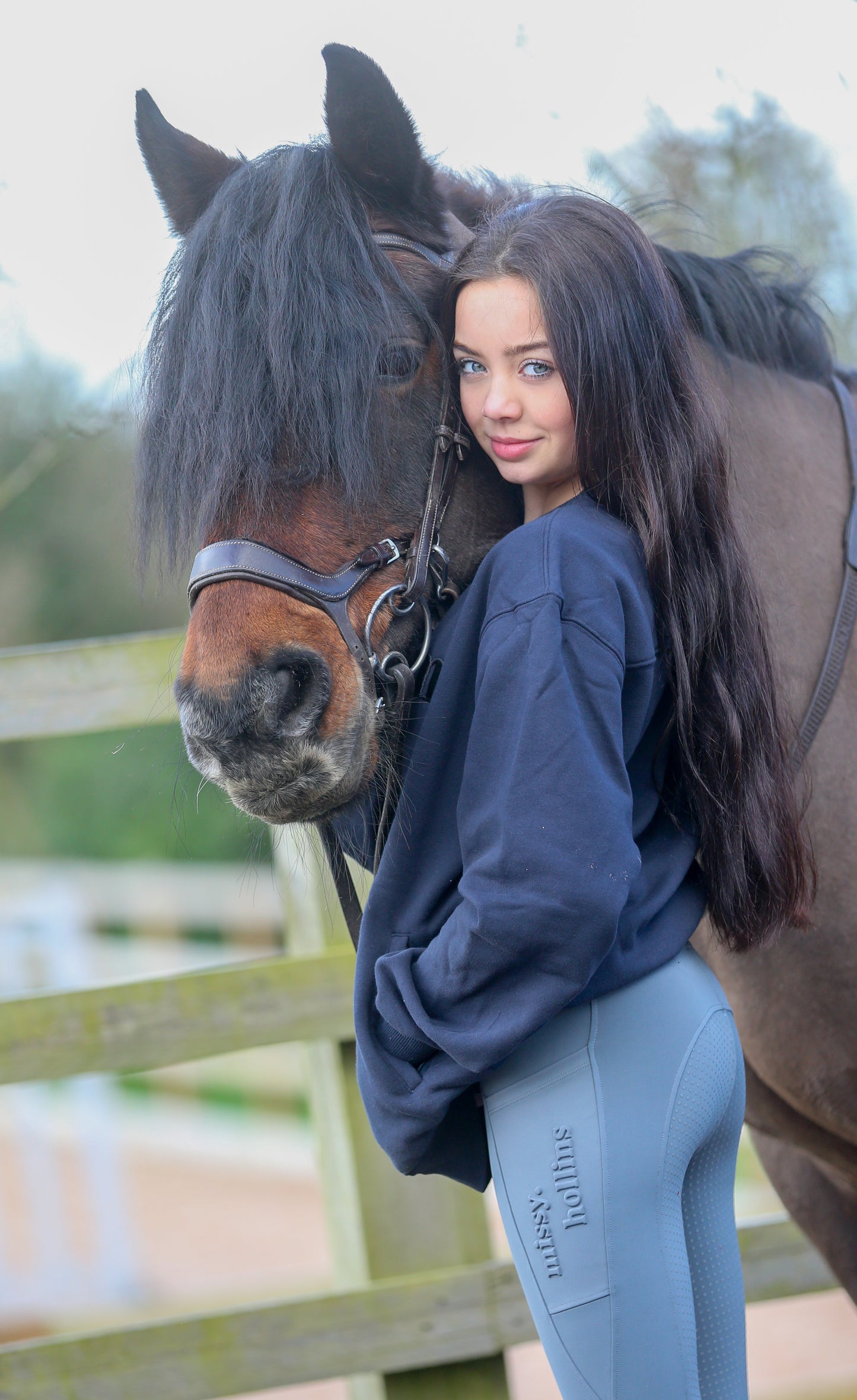 Cosy Crew Neck Jumper Navy