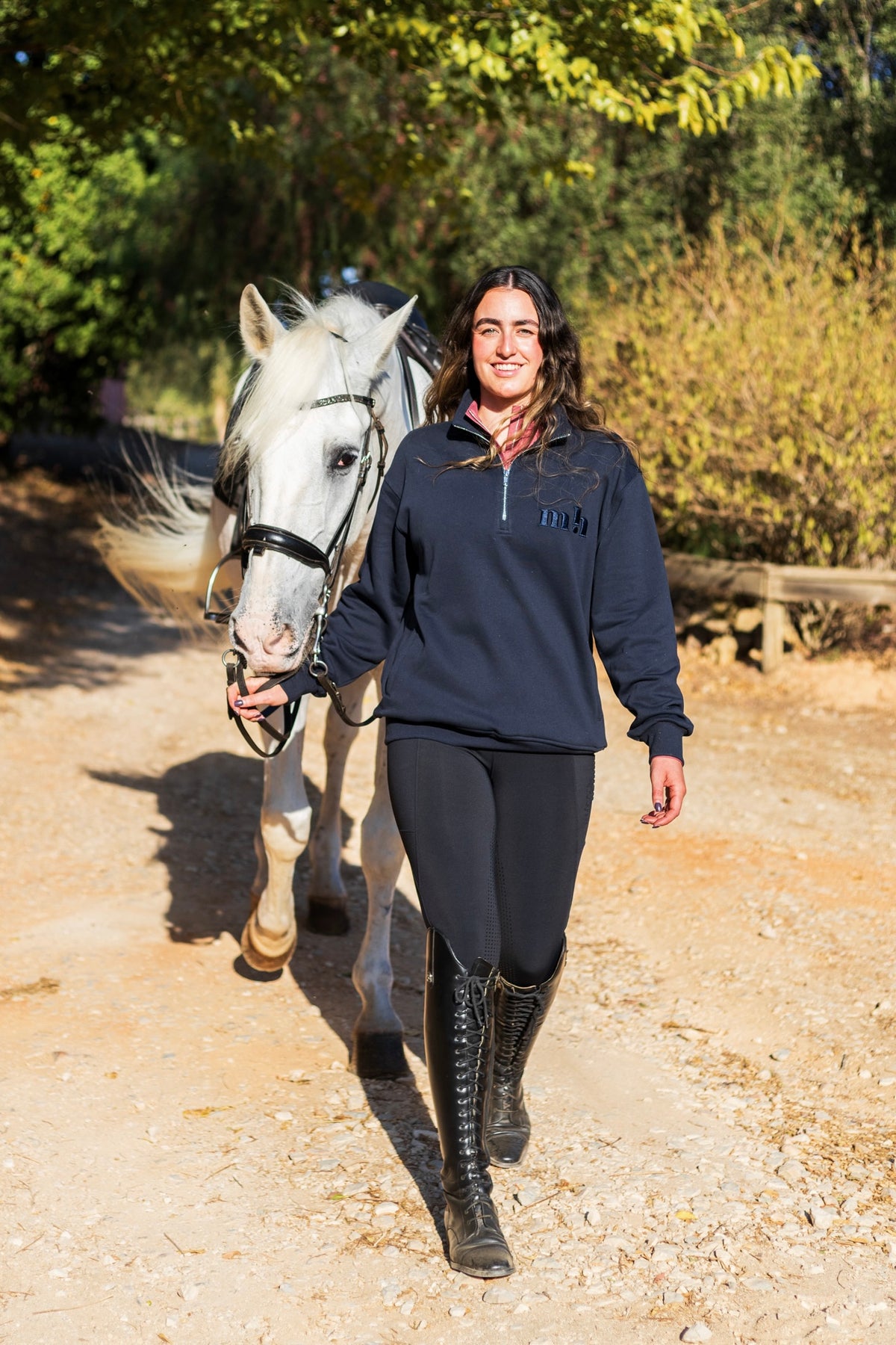 Cosy Quarter Zip Jumper Graphite Navy