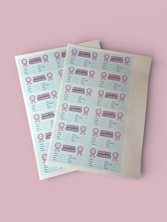 Rosette Stickers