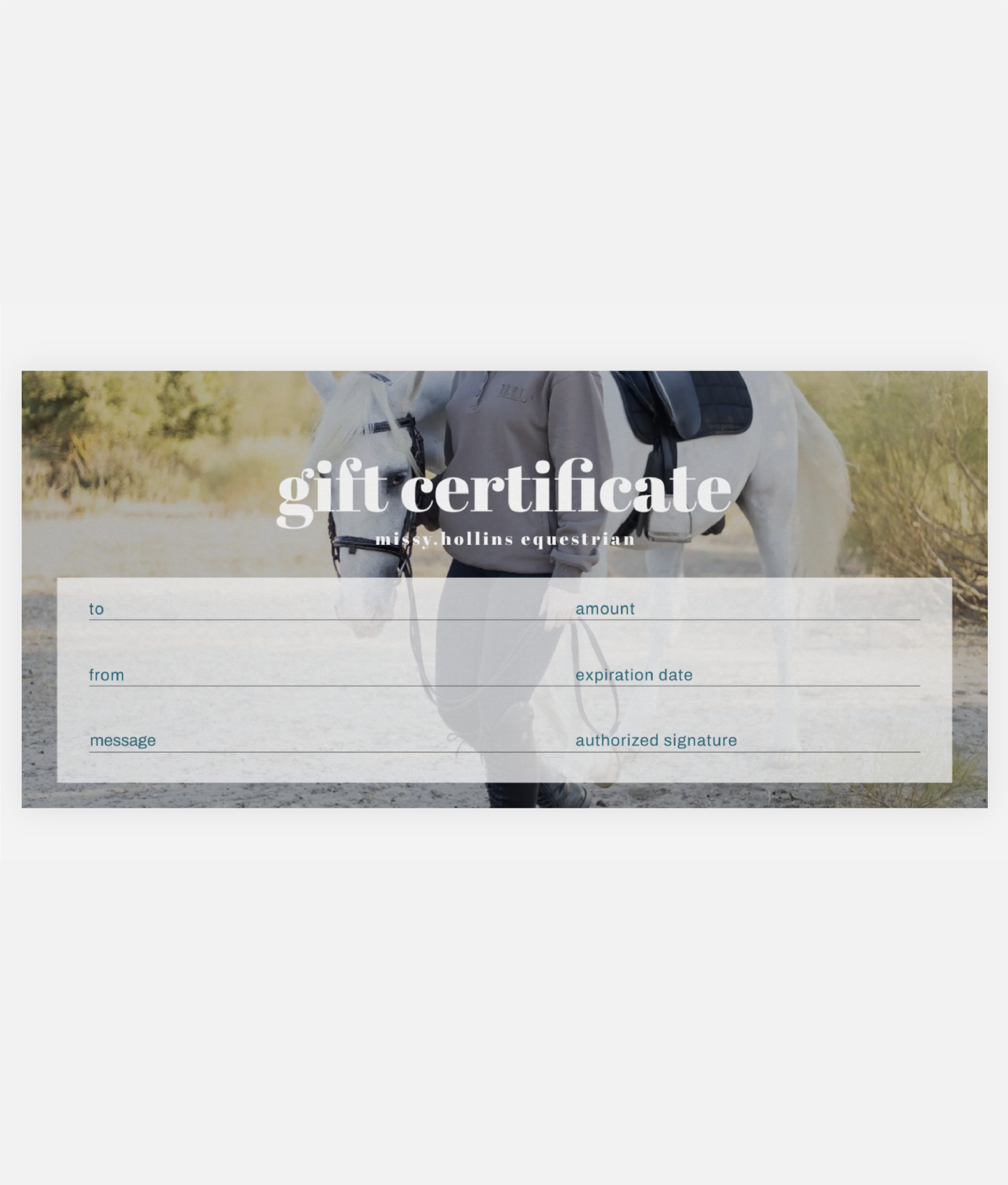 Physical Gift Card